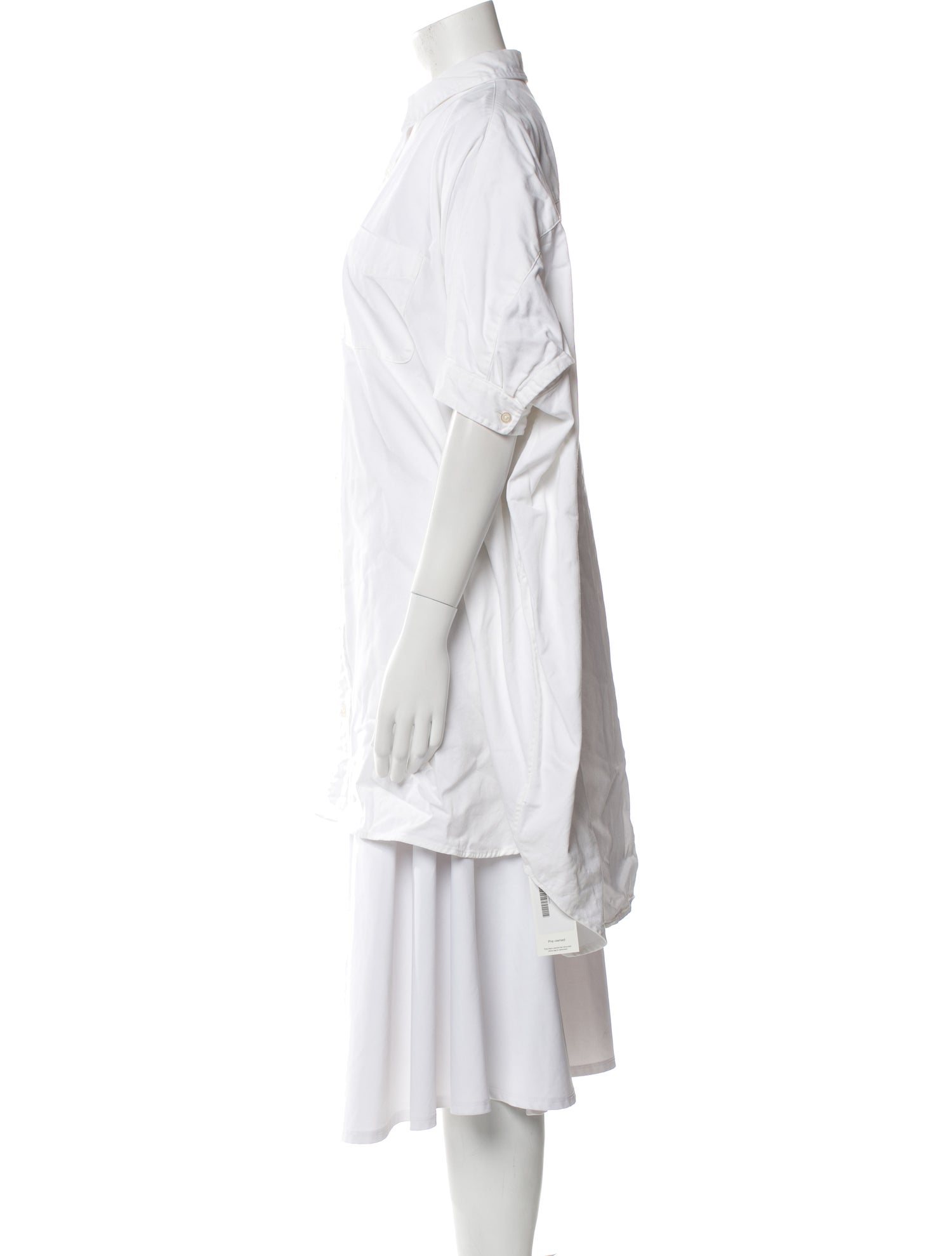 R13 Short Sleeve Button-Up Top