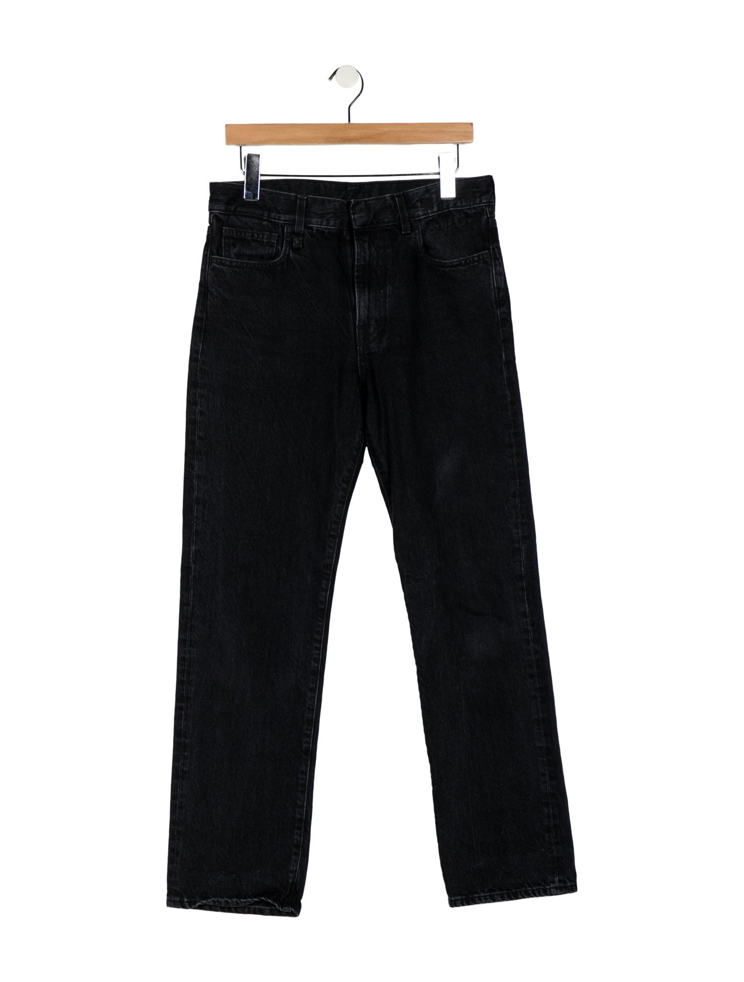 R13 High-Rise Straight Leg Jeans