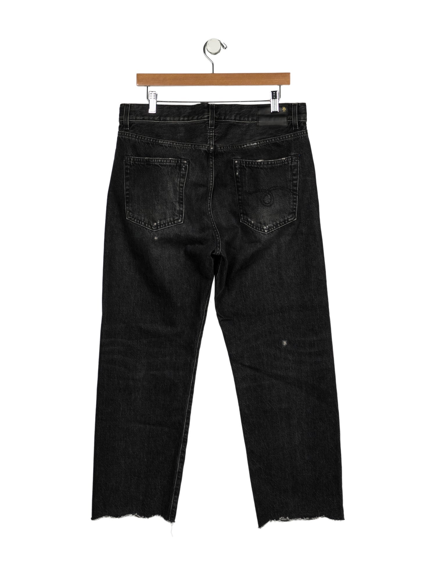 R13 High-Rise Wide Leg Jeans