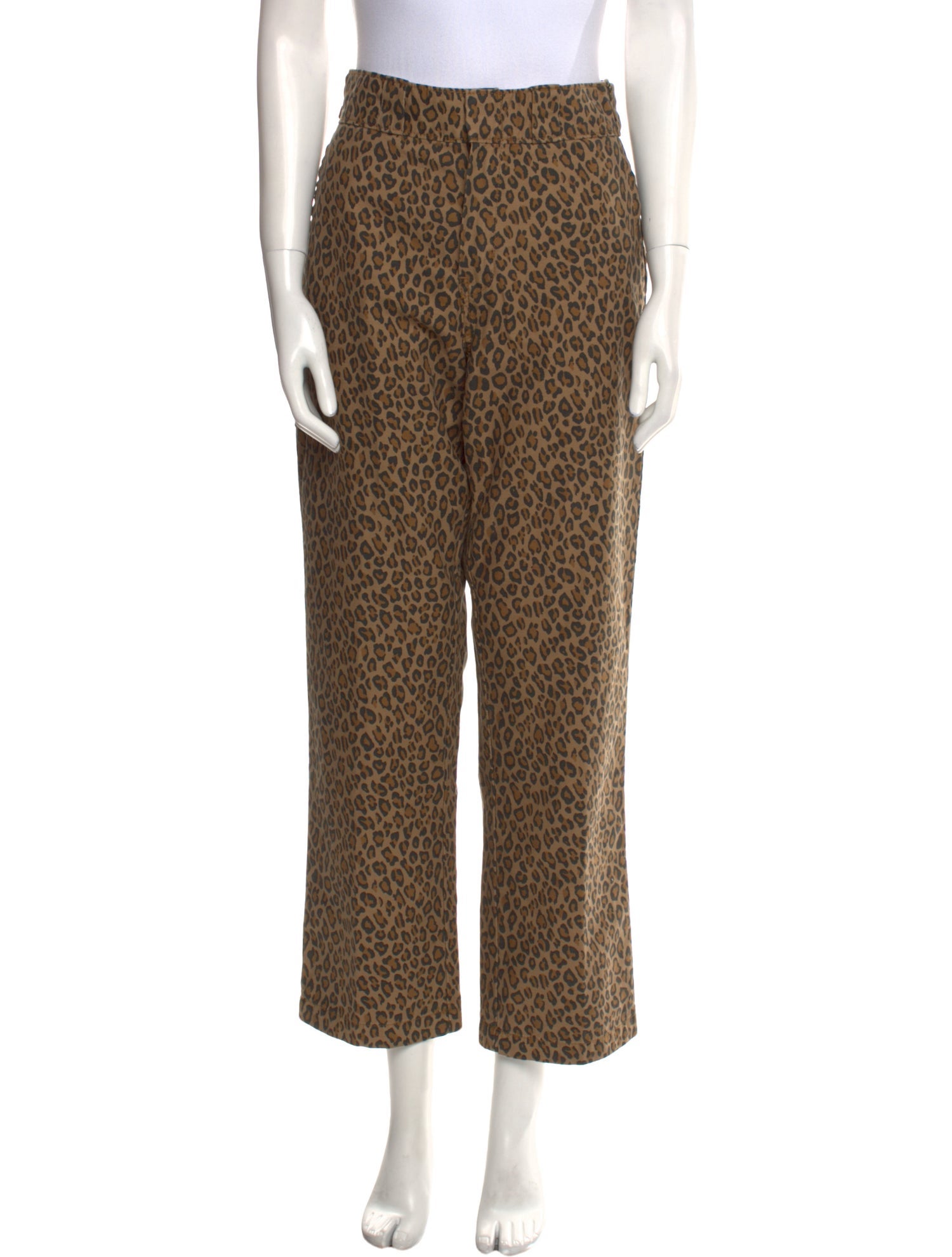 R13 Animal Print Wide Leg Pants w/ Tags
