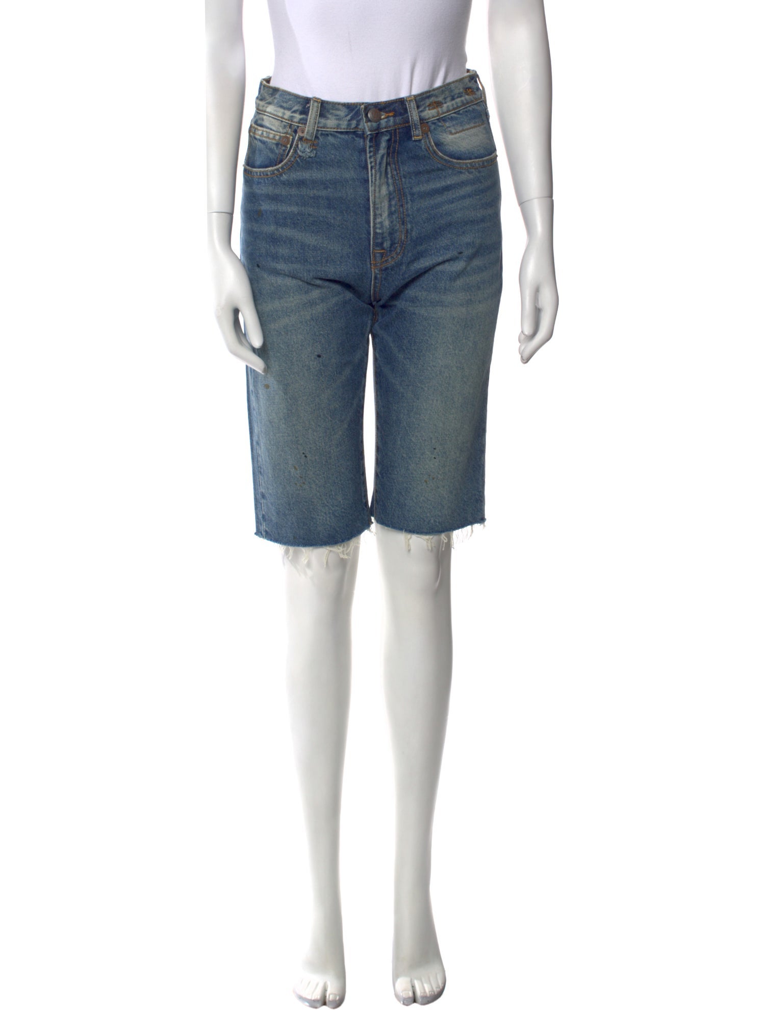 R13 Knee-Length Shorts