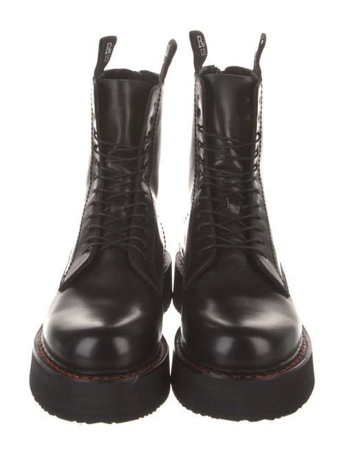 R13 Leather Combat Boots