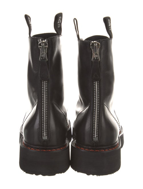 R13 Leather Combat Boots