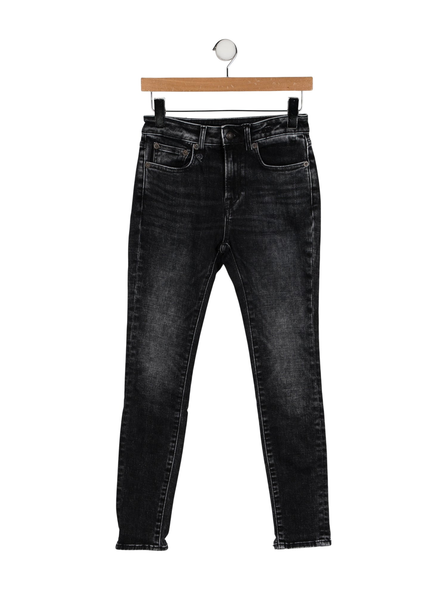 R13 Mid-Rise Skinny Leg Jeans