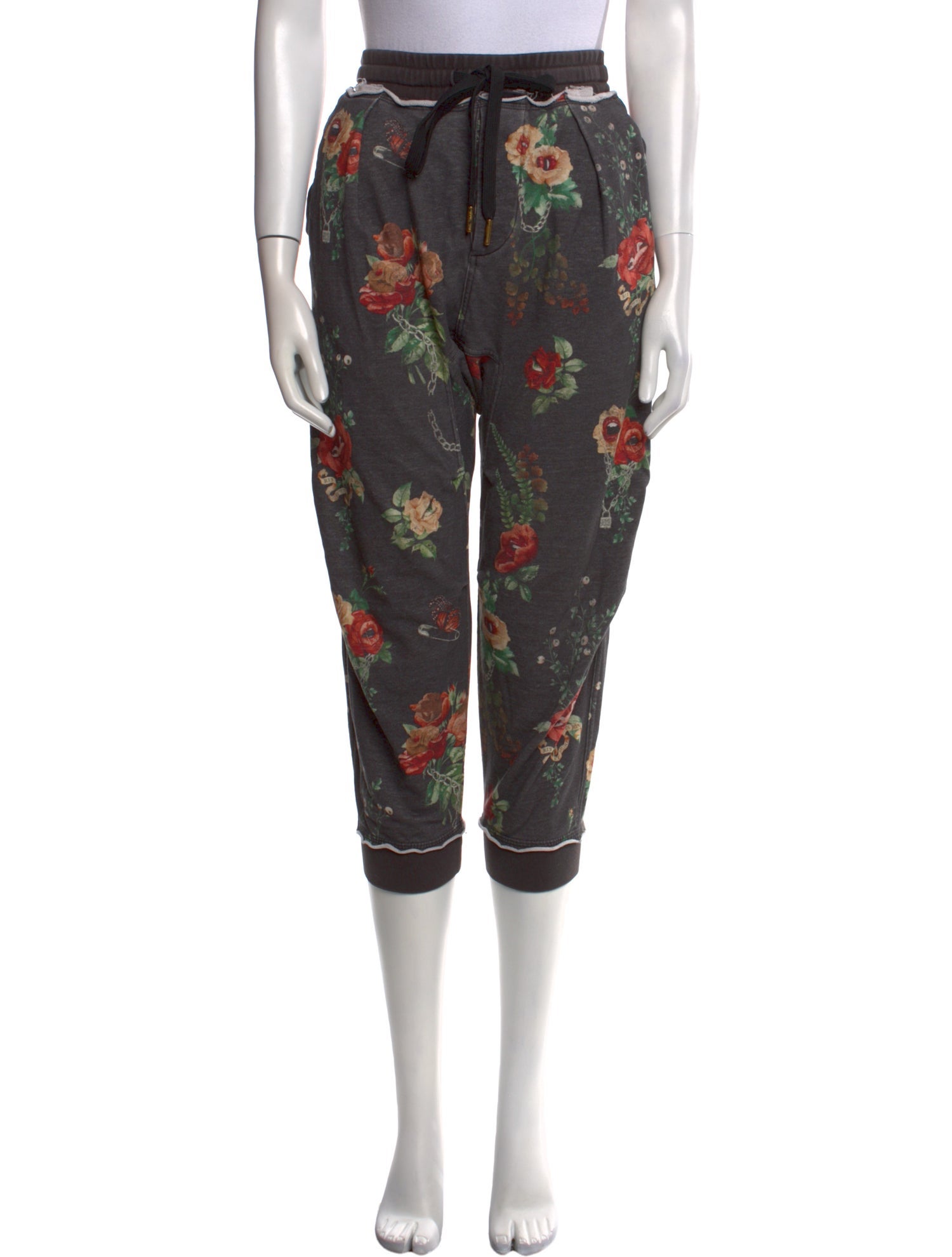 R13 Printed Skinny Leg Pants
