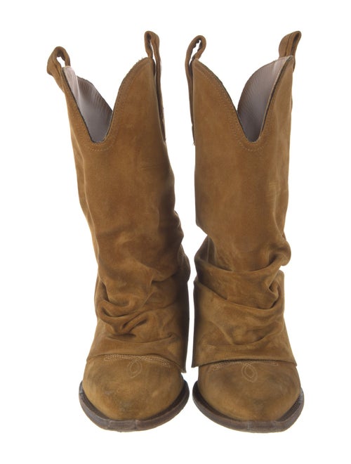 R13 Suede Western Boots