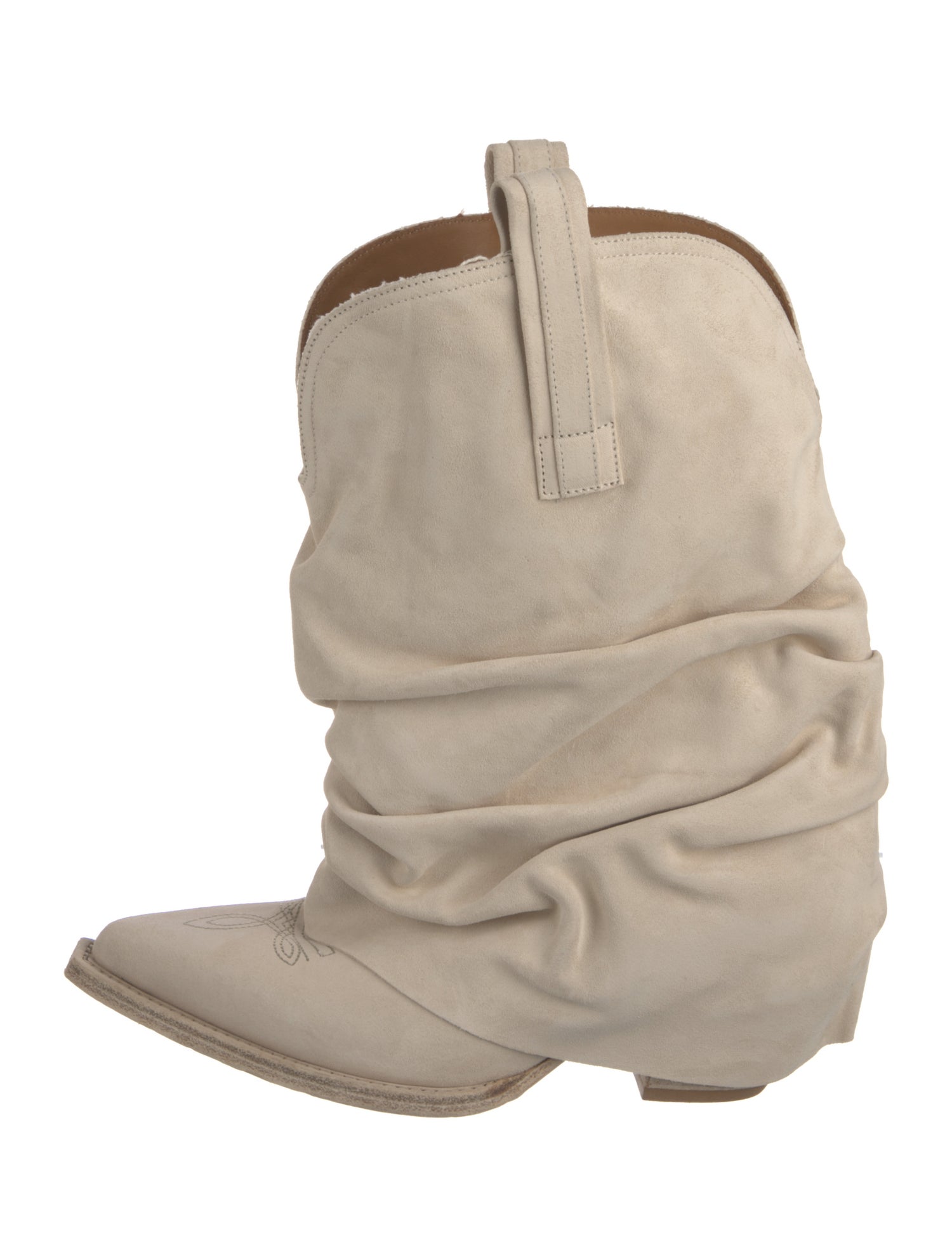 R13 Suede Western Boots