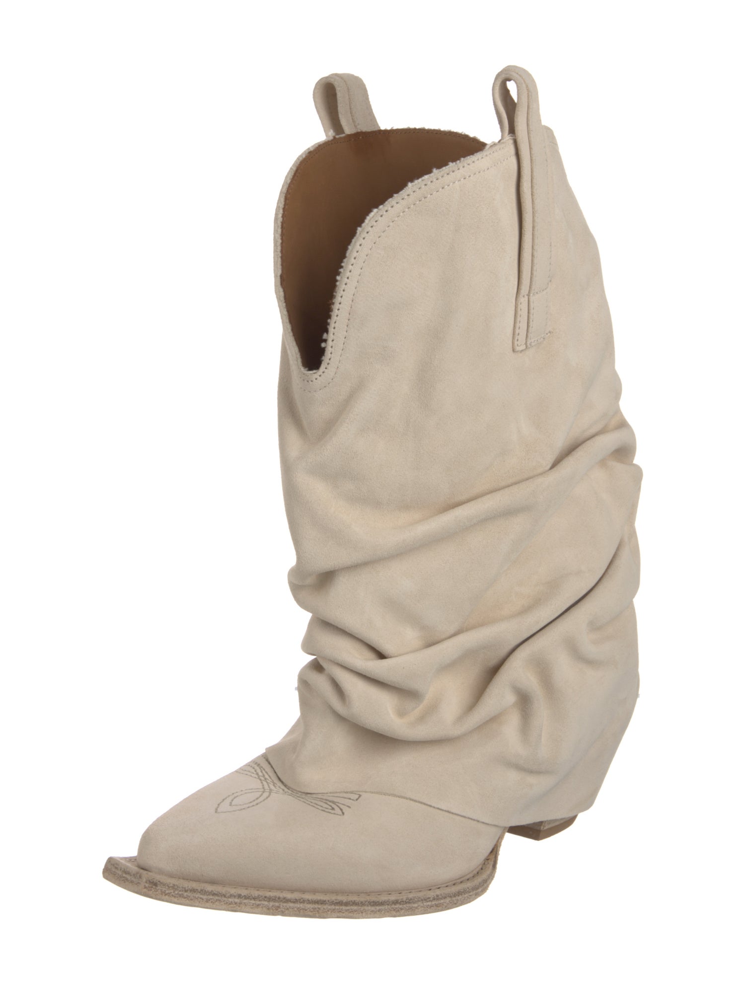 R13 Suede Western Boots