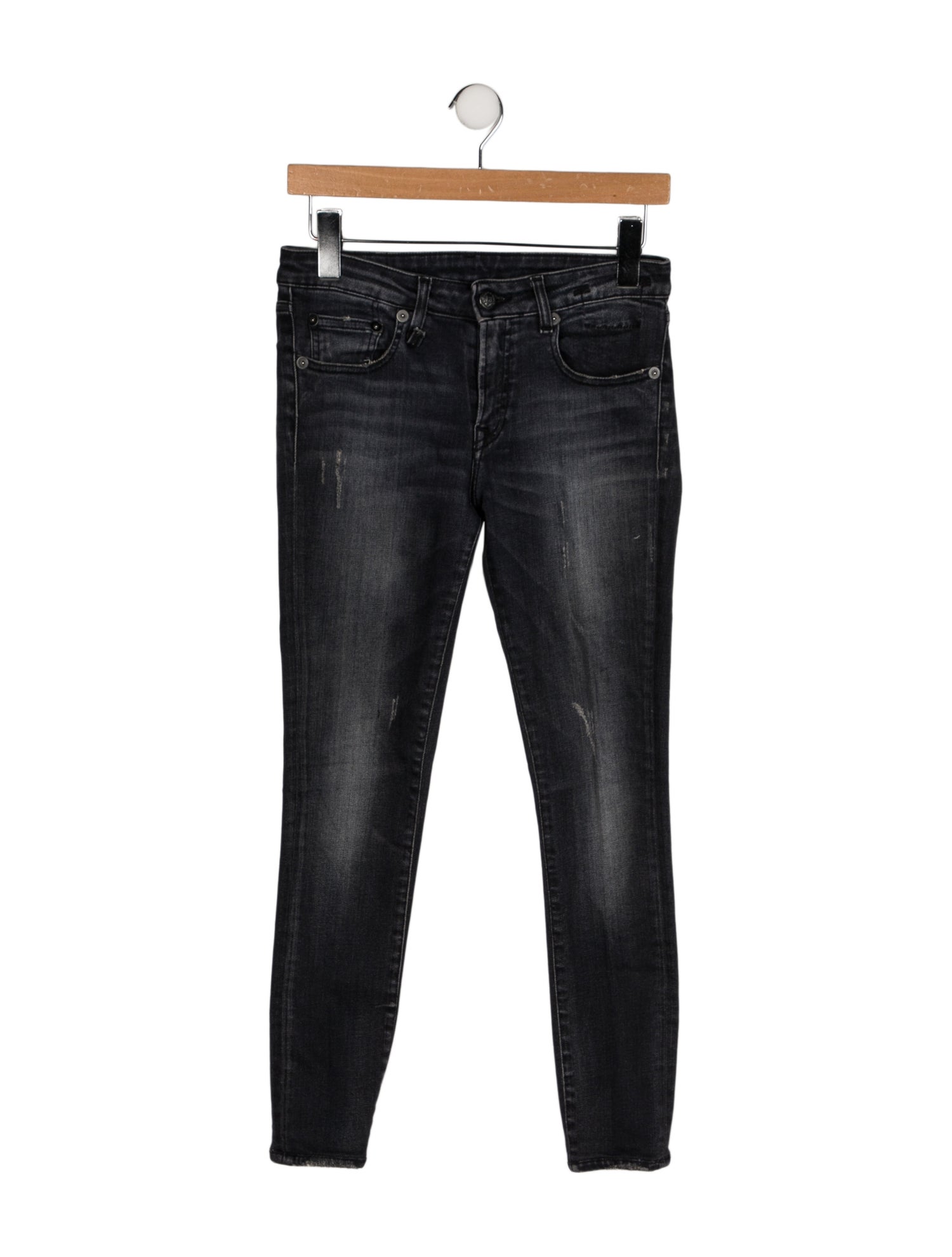 R13 Printed Skinny Leg Pants