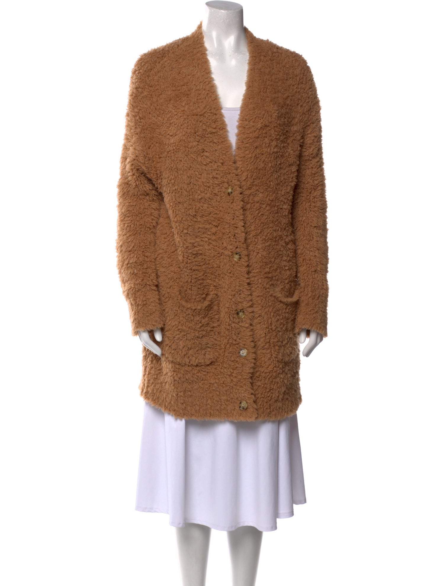 R13 Merino Wool V-Neck Sweater