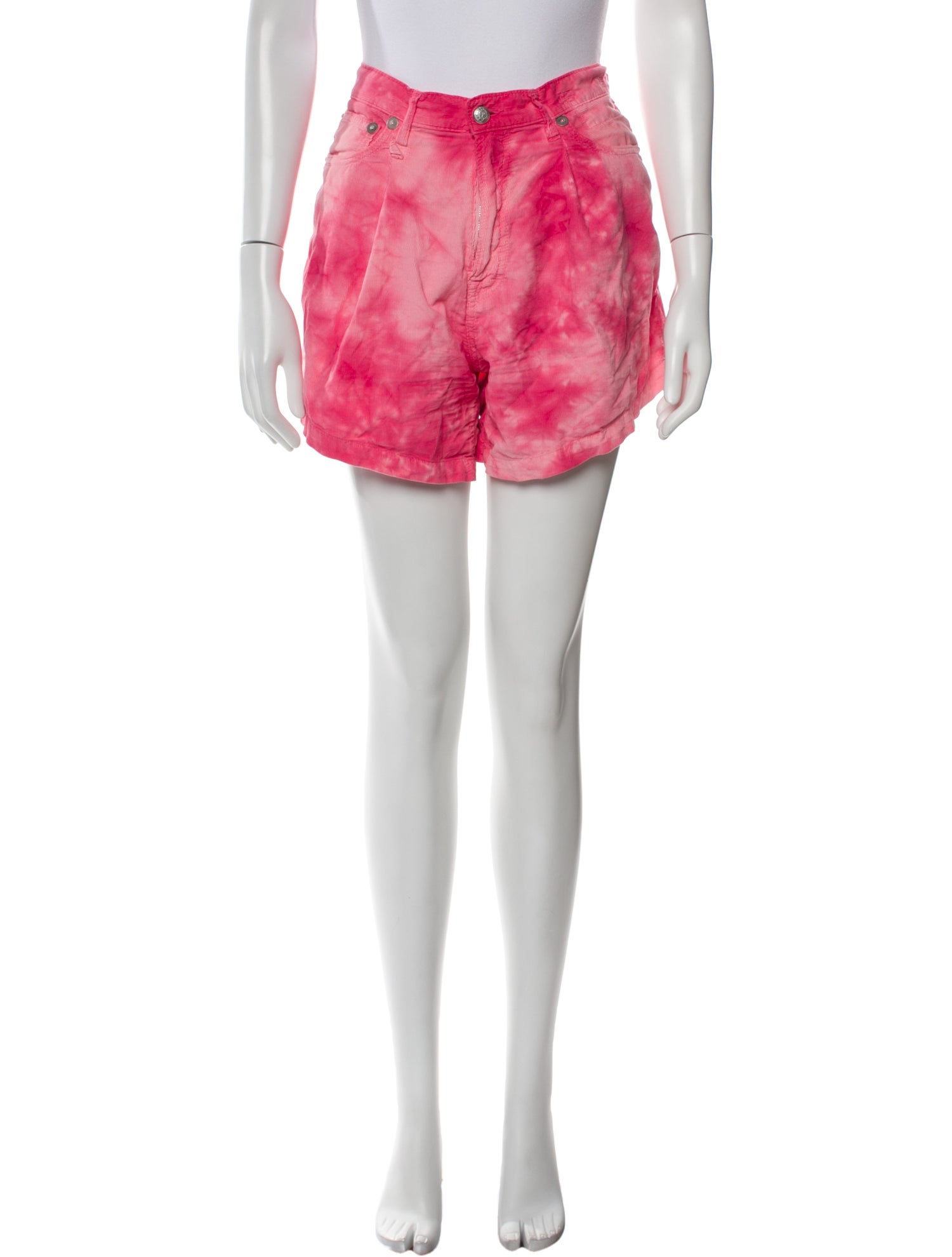 R13 Printed Knee-Length Shorts