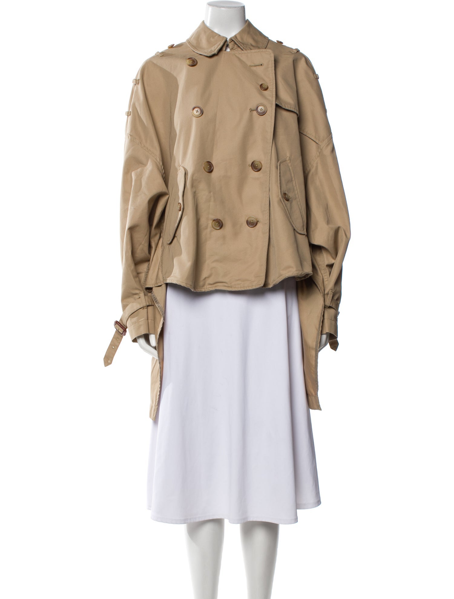 R13 TUCK IN TRENCH Utility Jacket