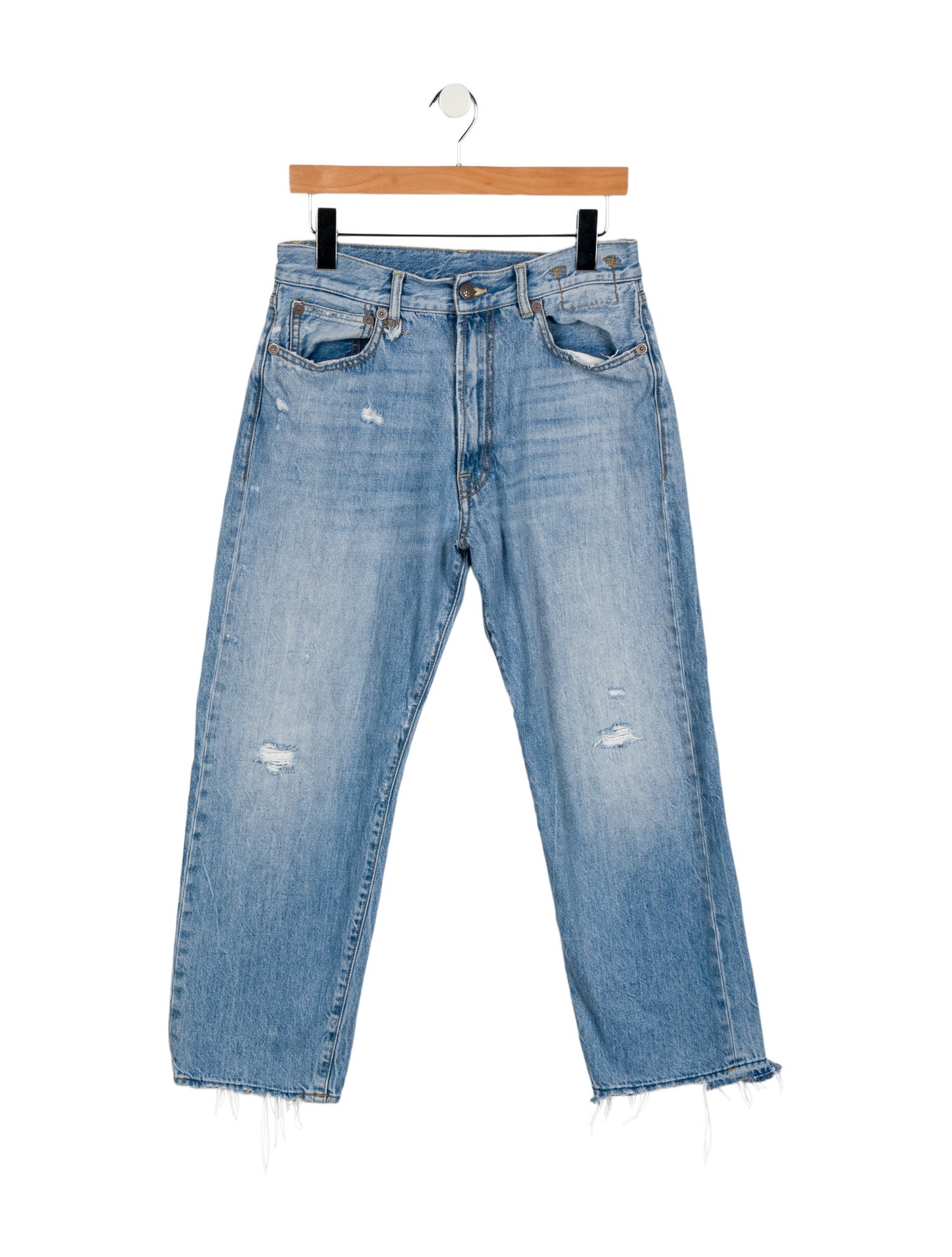 R13 Boyfriend Jean Straight Leg Jeans