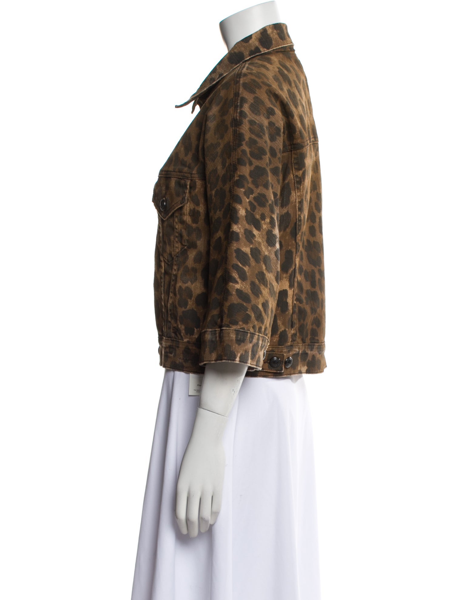 R13 Animal Print Jacket