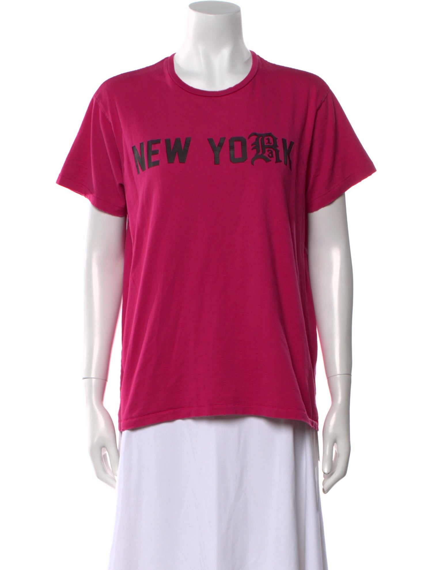 R13 Graphic Print Crew Neck T-Shirt