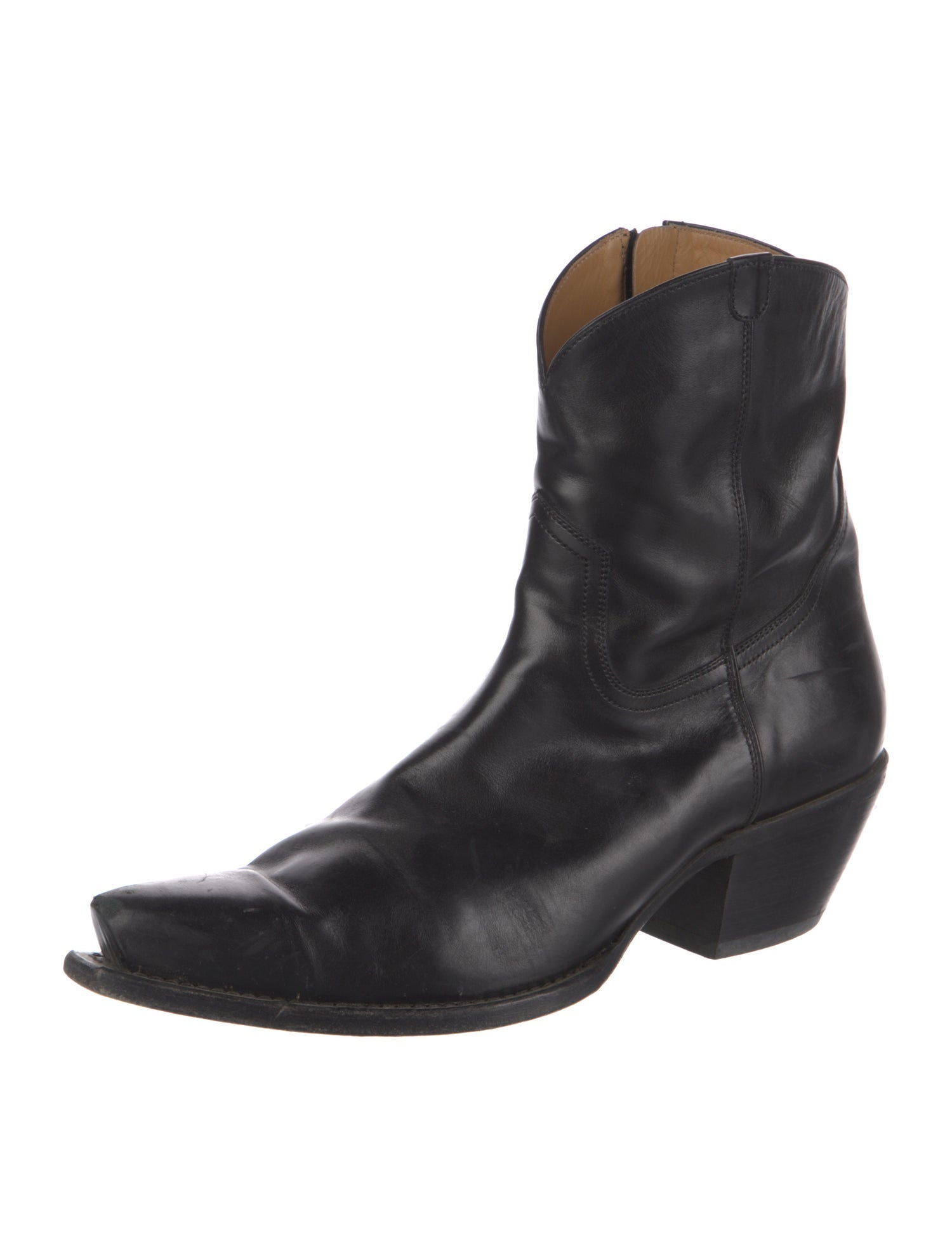 R13 Leather Western Boots