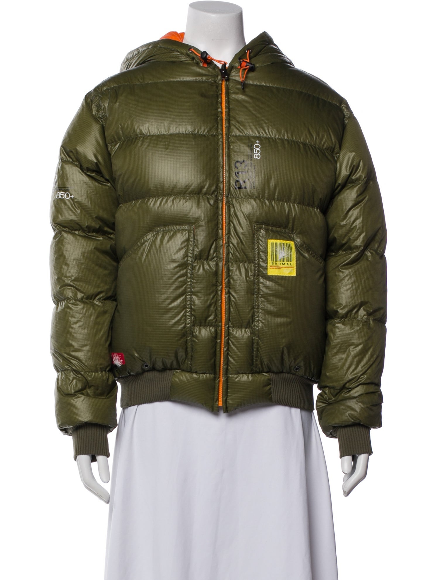 R13 Nylon Bomber Jacket