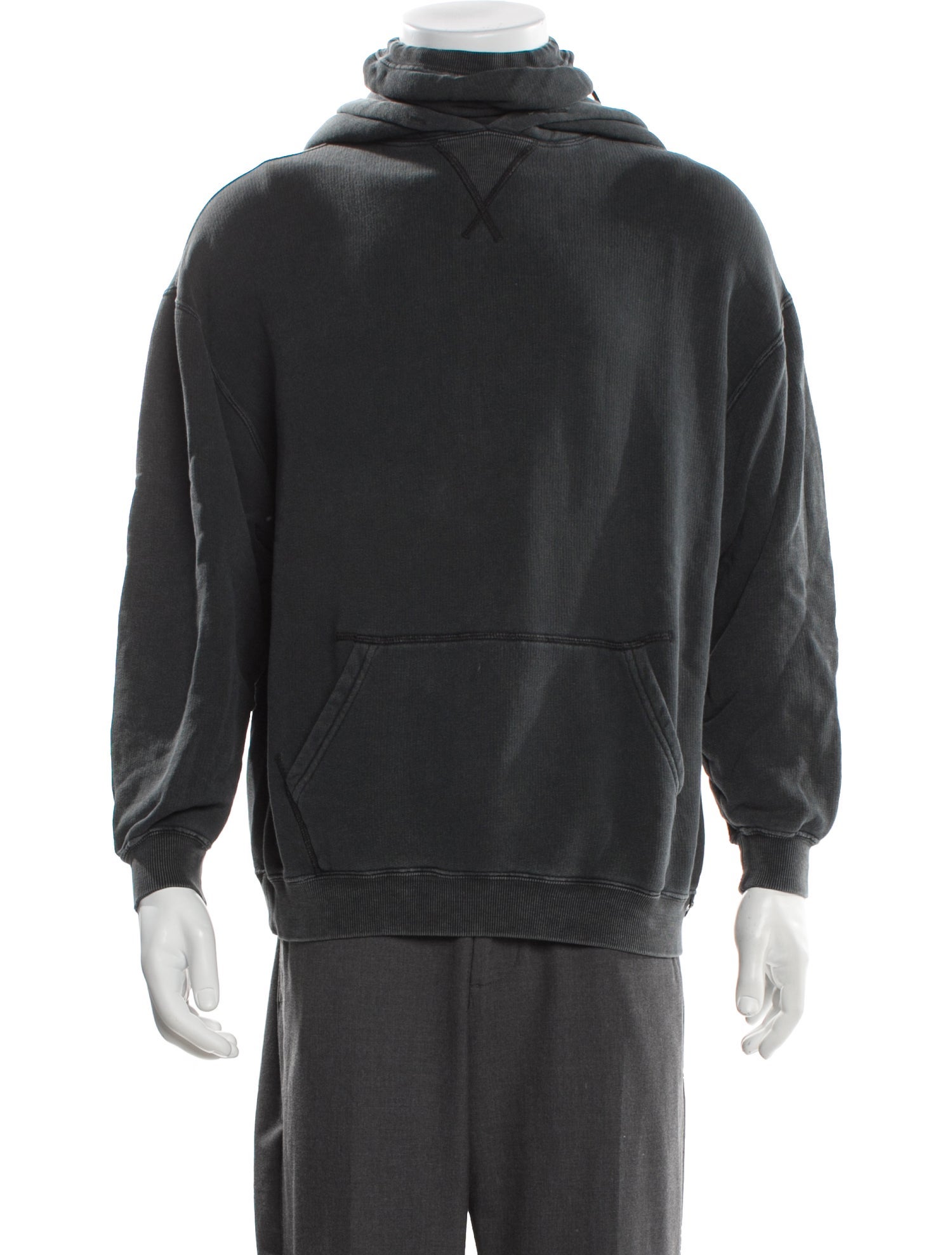 R13 Turtleneck Long Sleeve Hoodie