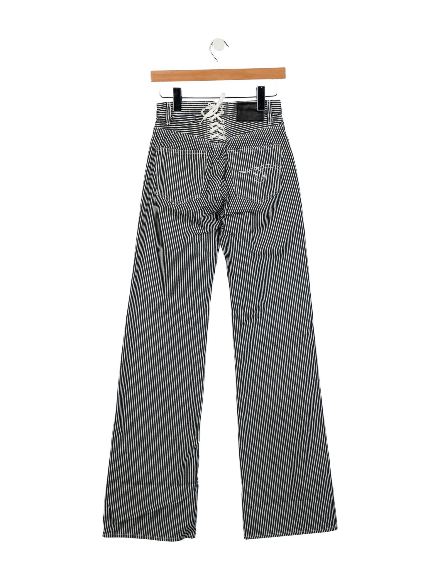 R13 High-Rise Wide Leg Jeans