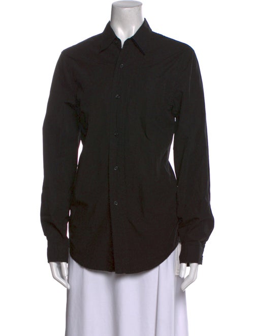 R13 Long Sleeve Button-Up Top