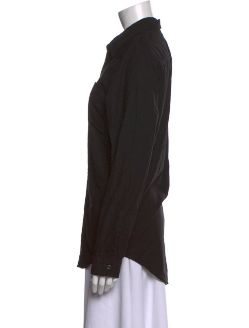 R13 Long Sleeve Button-Up Top