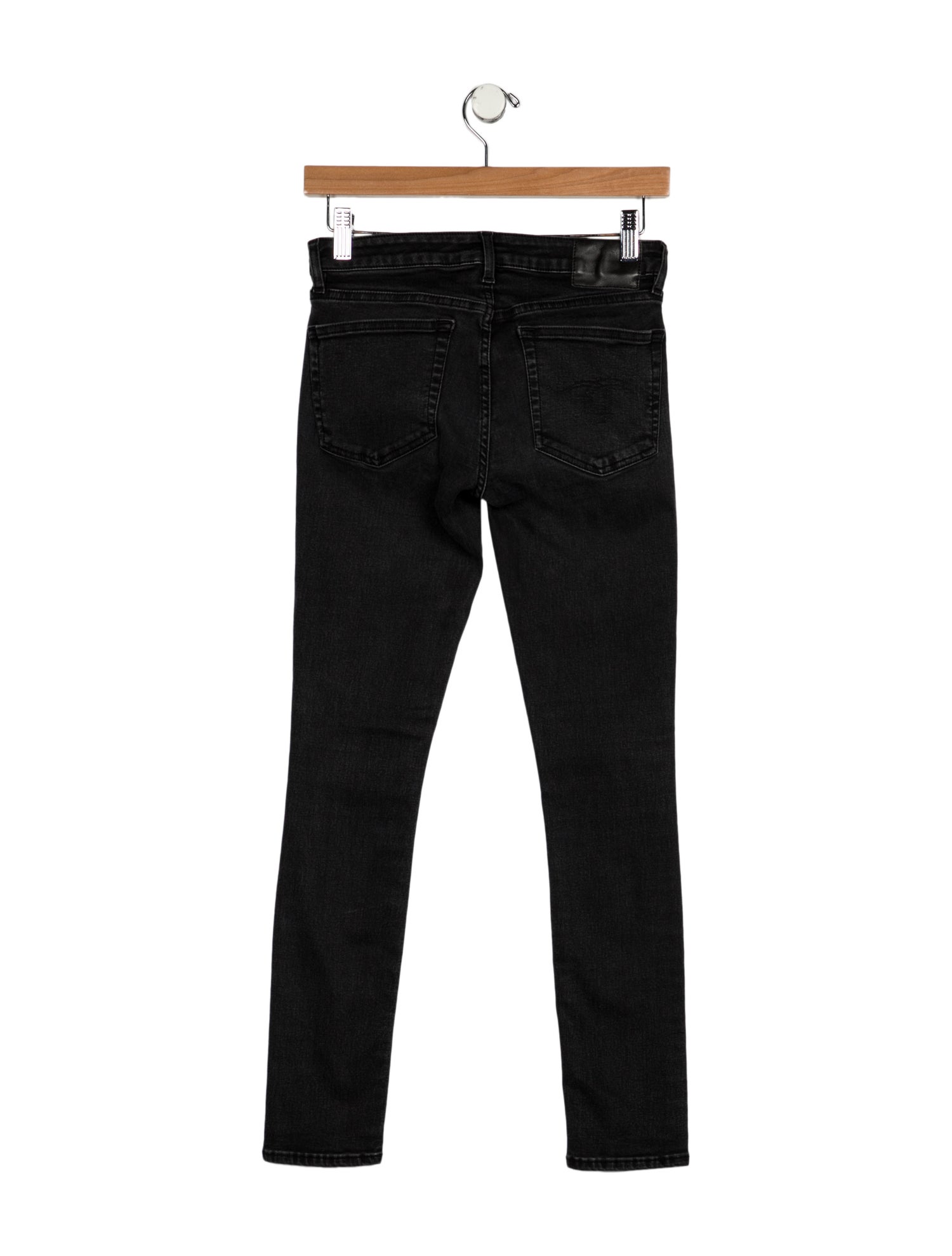 R13 Mid-Rise Skinny Leg Jeans