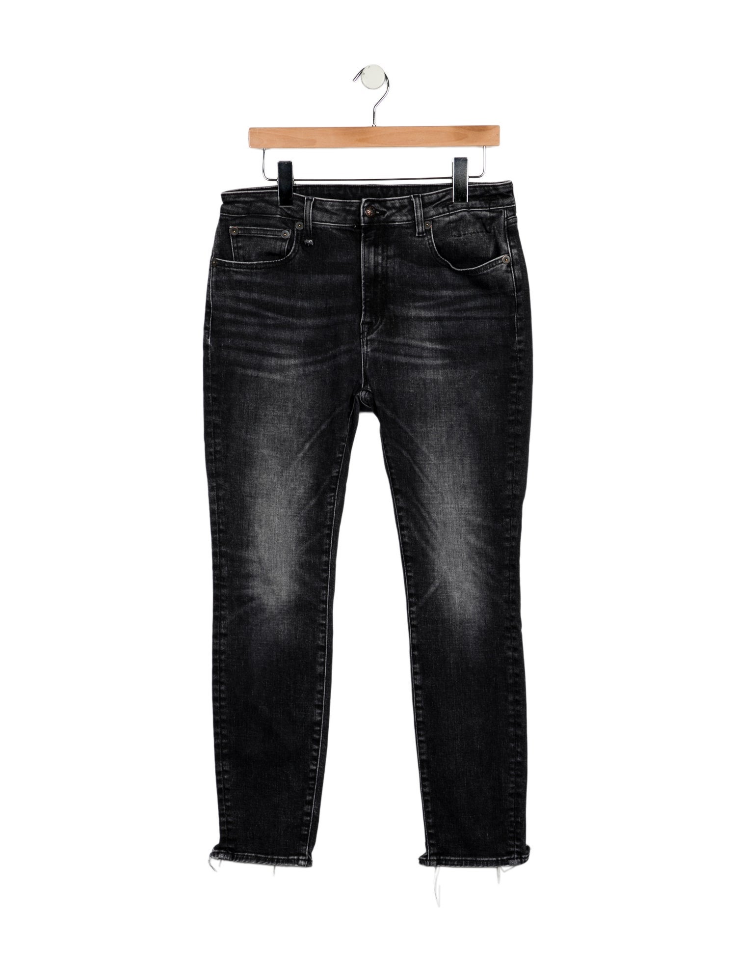 R13 Mid-Rise Skinny Leg Jeans