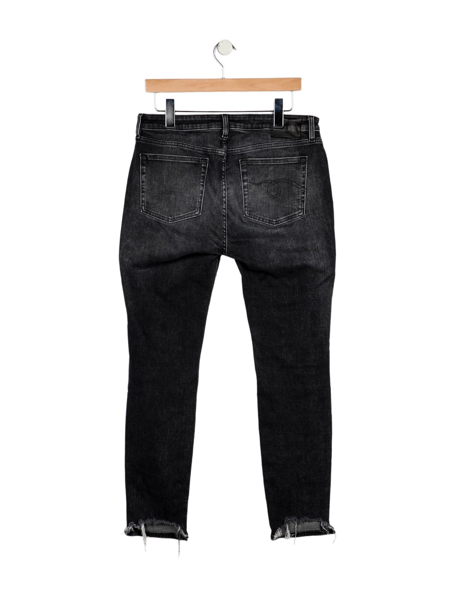 R13 Mid-Rise Skinny Leg Jeans