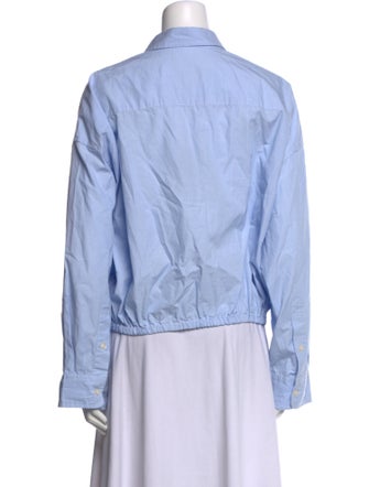 R13 Long Sleeve Button-Up Top