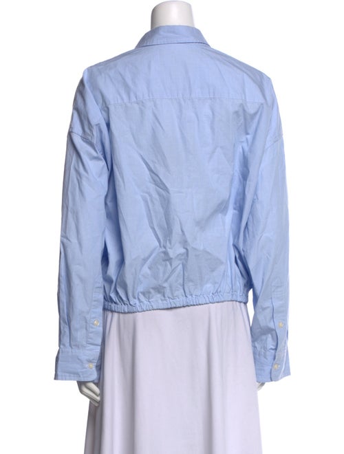 R13 Long Sleeve Button-Up Top