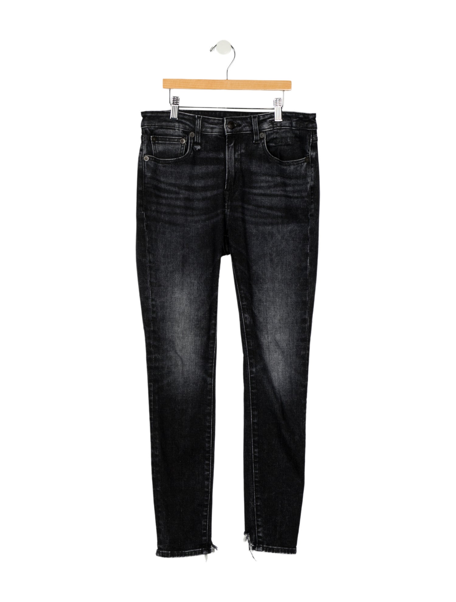 R13 Mid-Rise Skinny Leg Jeans