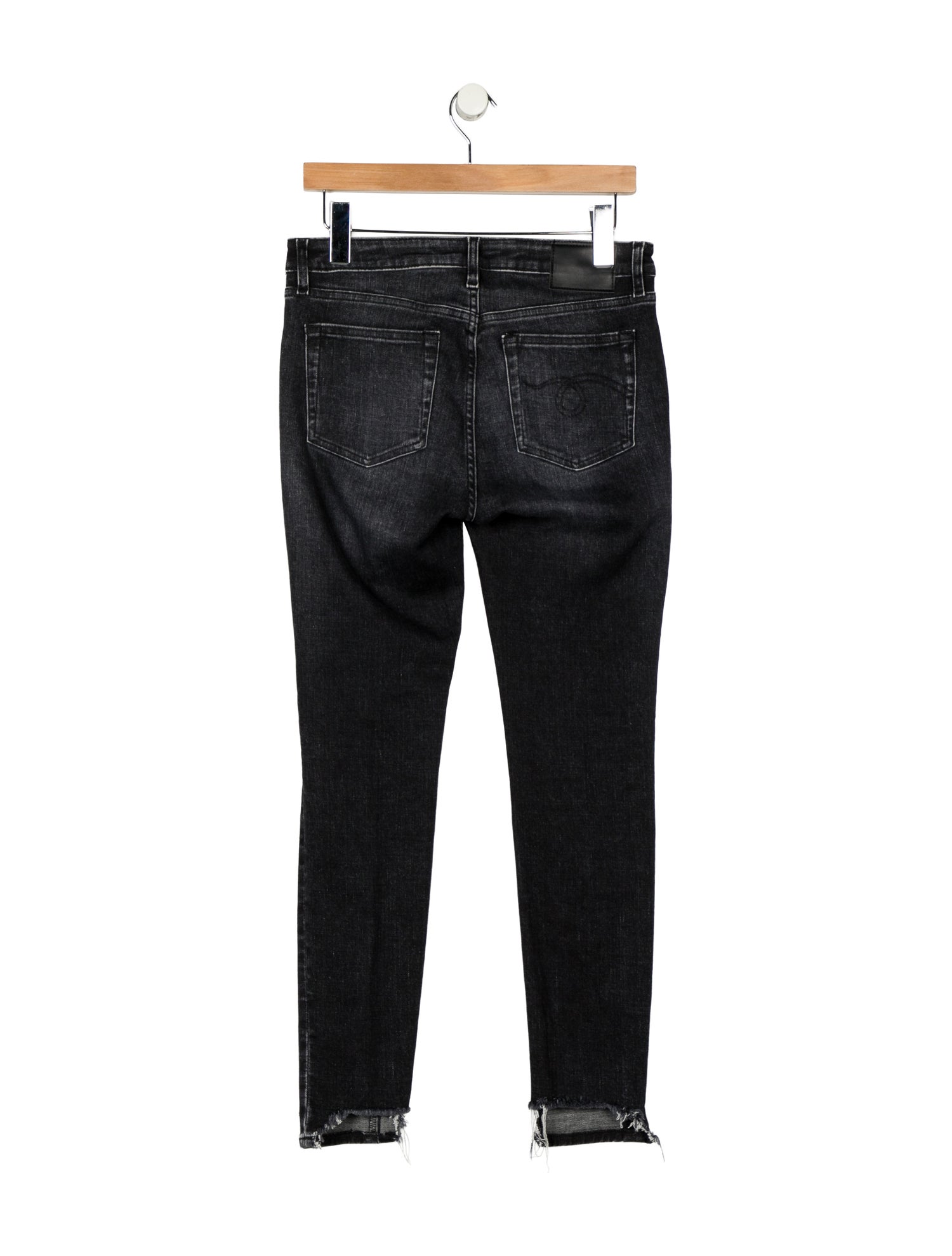 R13 Mid-Rise Skinny Leg Jeans