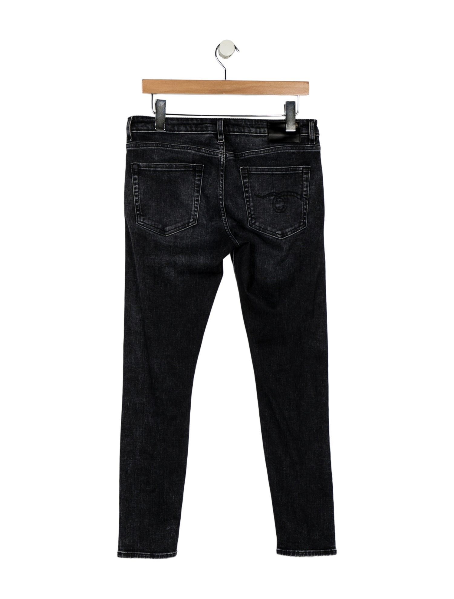 R13 Mid-Rise Skinny Leg Jeans