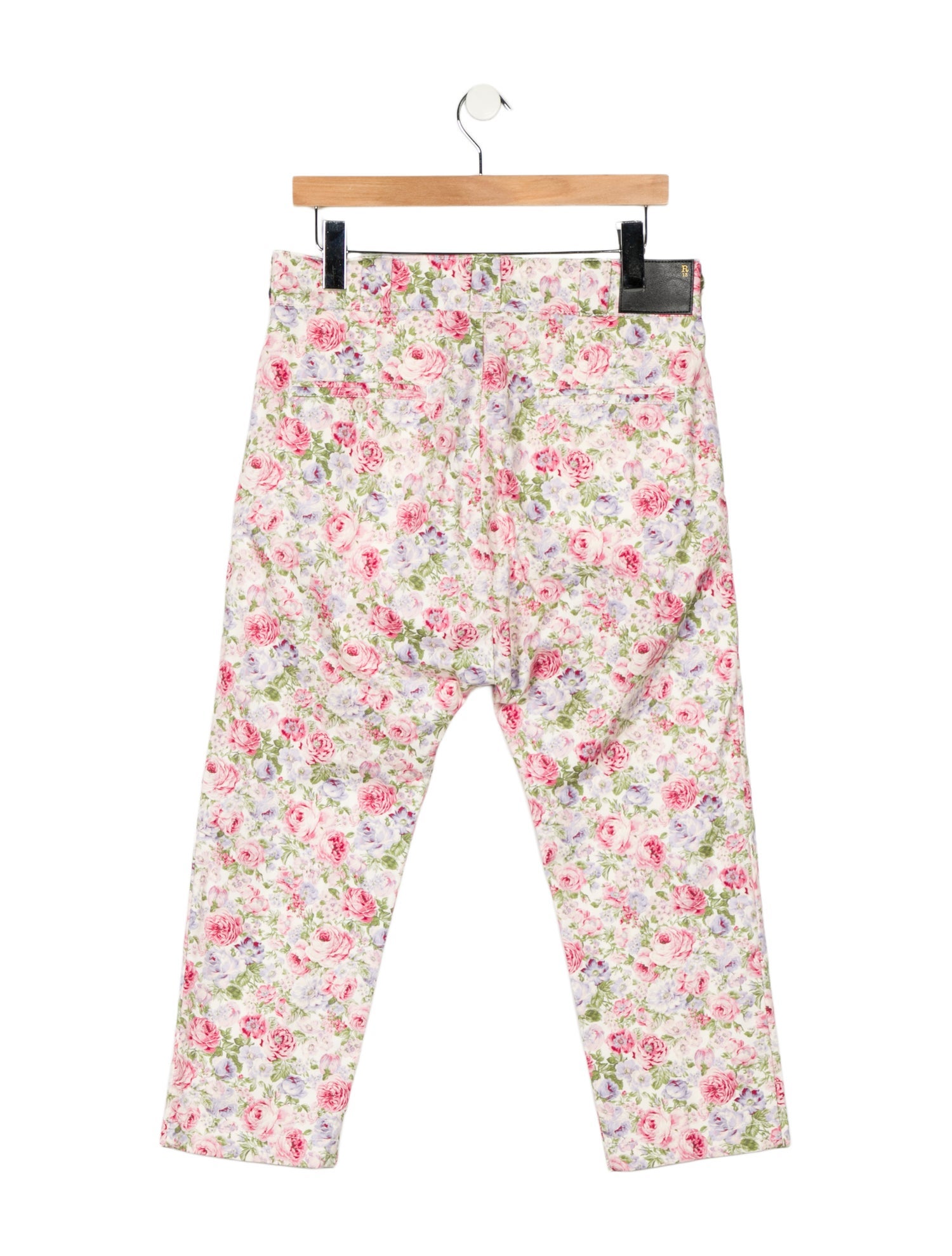 R13 High-Rise Straight Leg Jeans