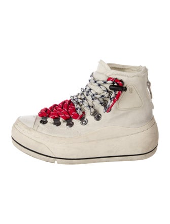 R13 Canvas Chunky Sneakers
