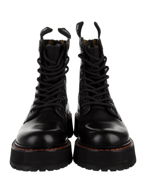 R13 Leather Combat Boots