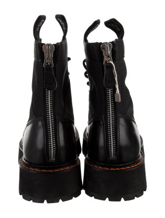 R13 Leather Combat Boots