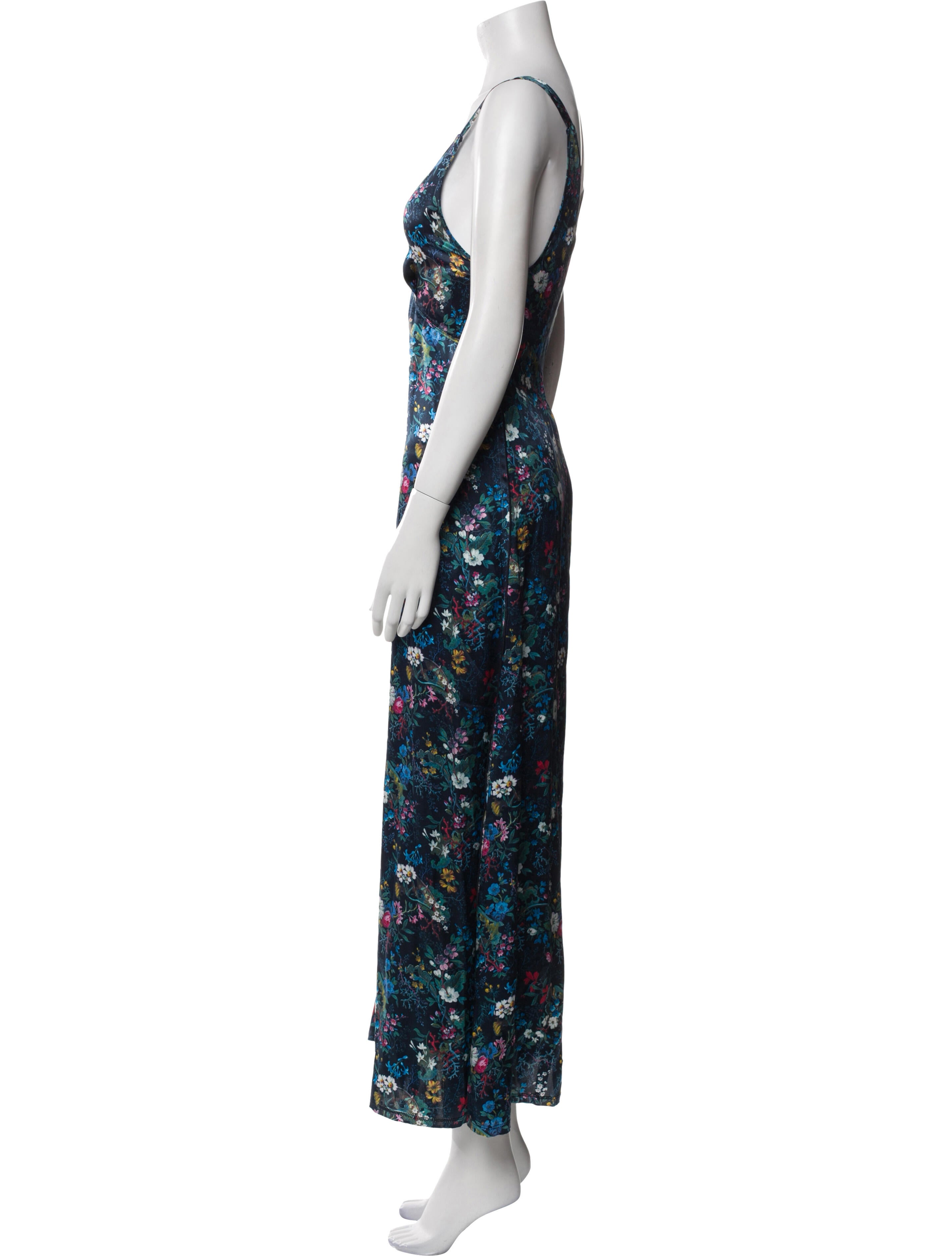 R13 Silk Long Dress