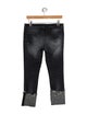R13 Mid-Rise Straight Leg Jeans
