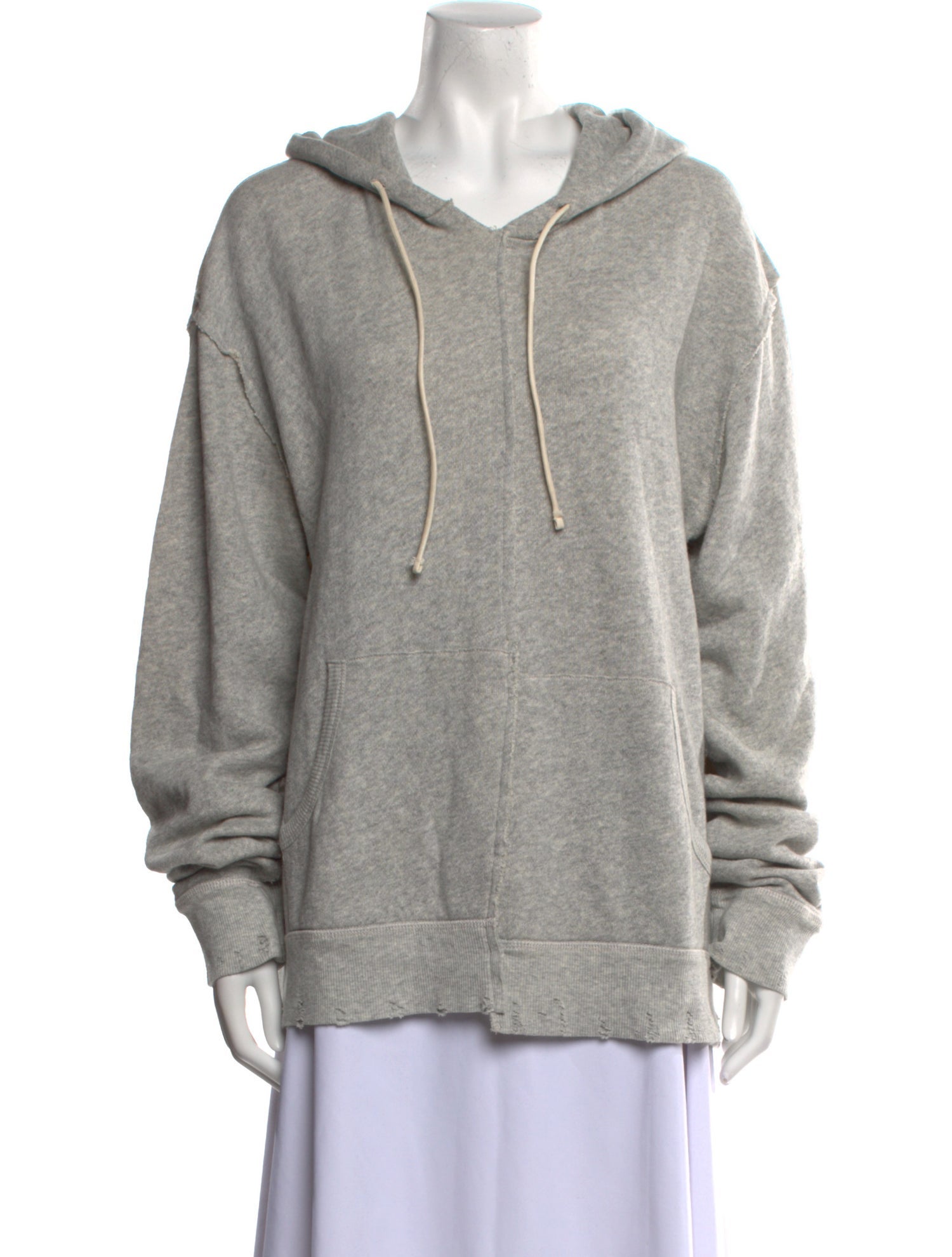 R13 Crew Neck Long Sleeve Sweatshirt