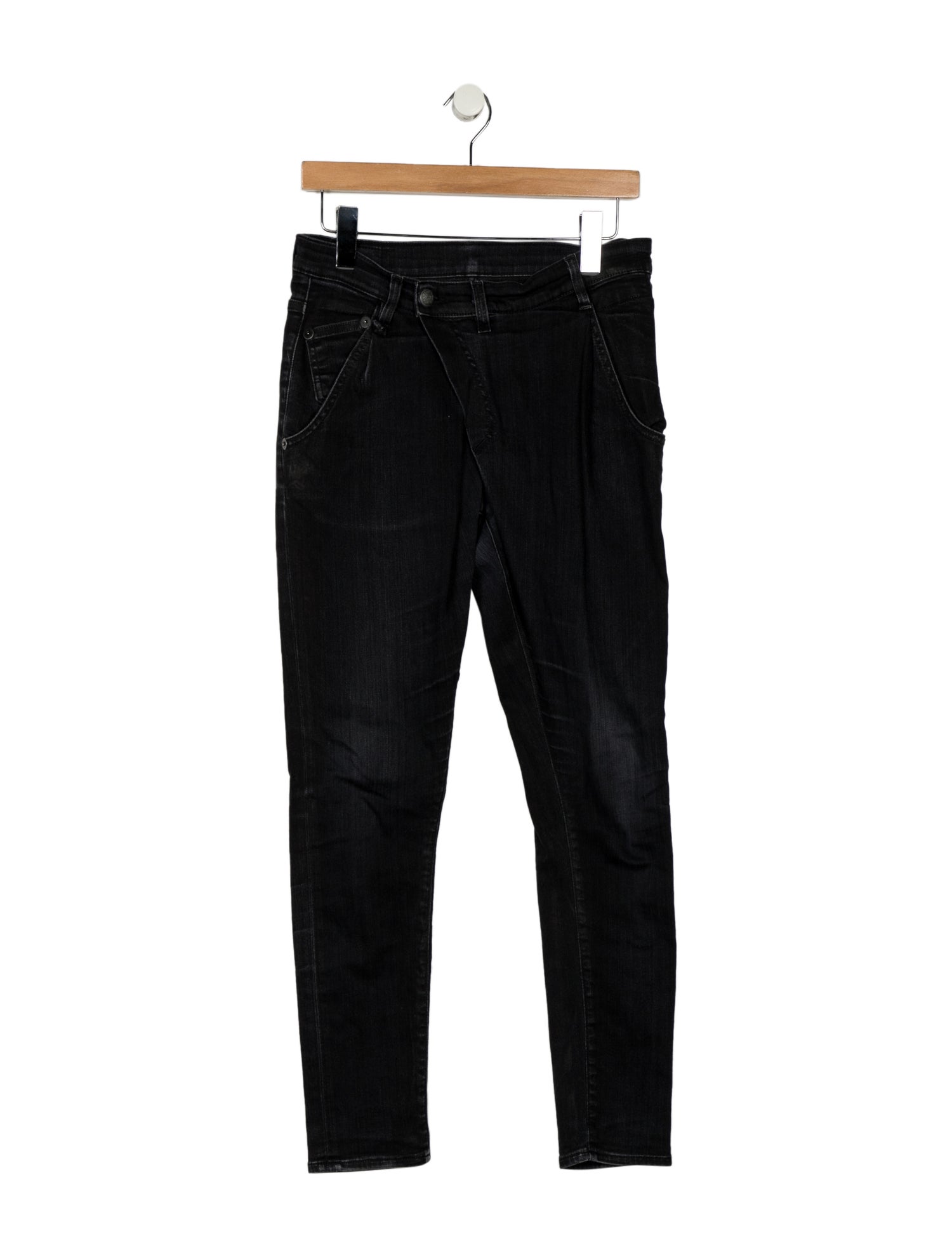 R13 Mid-Rise Skinny Leg Jeans