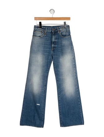 R13 High-Rise Wide Leg Jeans