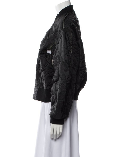 R13 Nylon Bomber Jacket