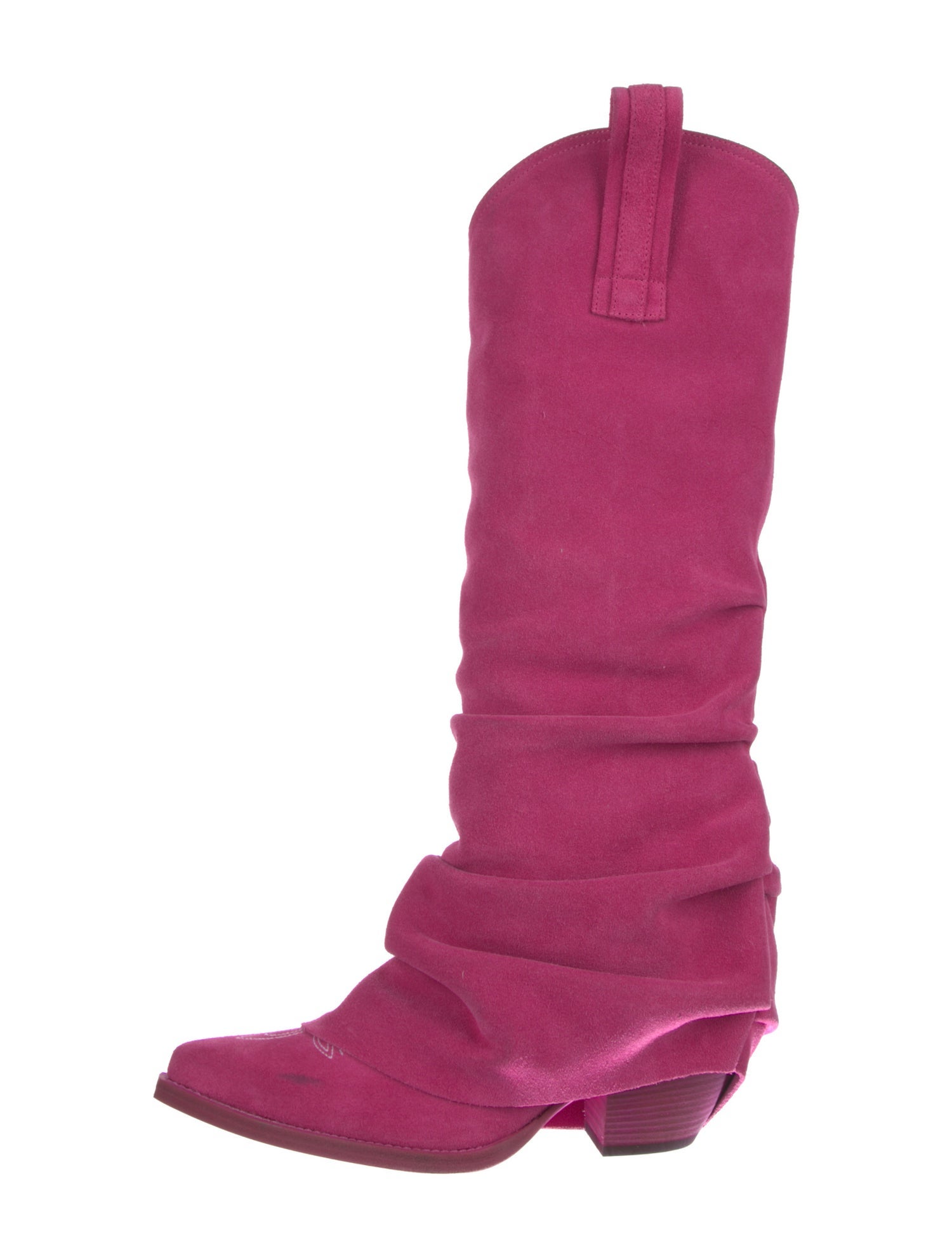 R13 Suede Slouch Boots