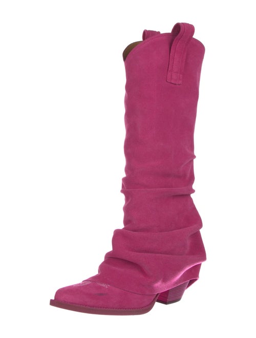 R13 Suede Slouch Boots