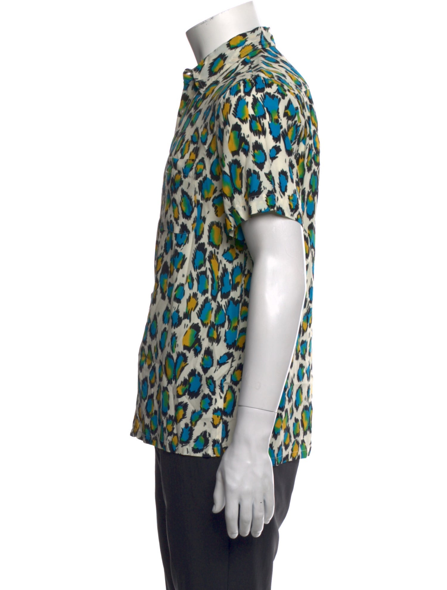 R13 Printed Short Sleeve Shirt