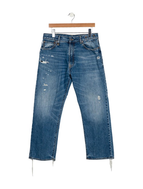 R13 High-Rise Wide Leg Jeans