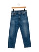 R13 High-Rise Straight Leg Jeans