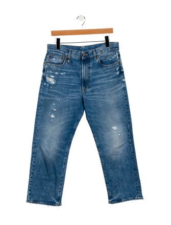 R13 High-Rise Wide Leg Jeans