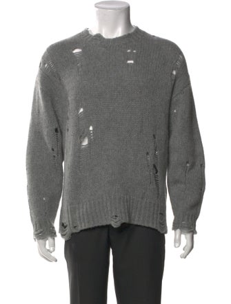 R13 Cashmere Crew Neck Cardigan